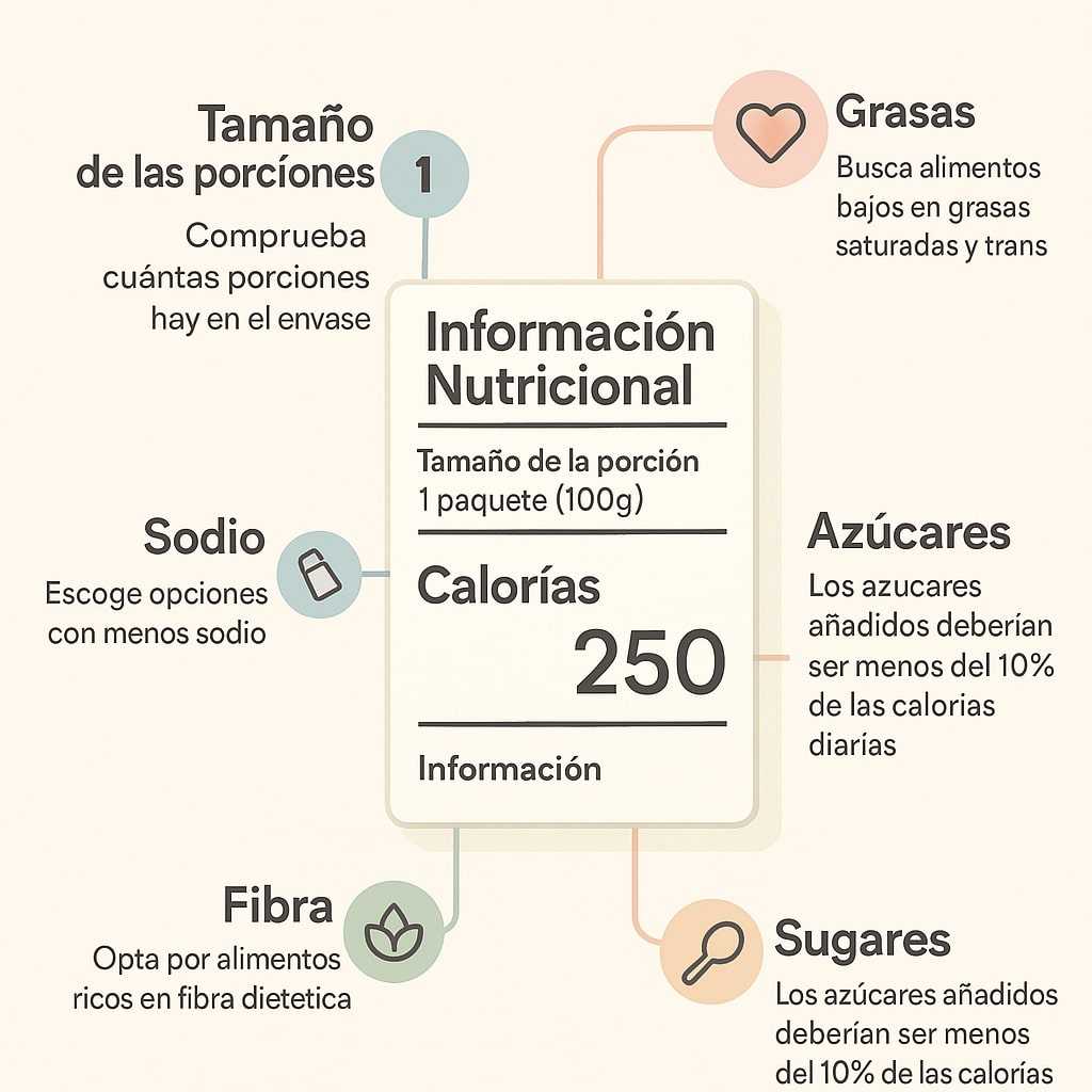 Guía para Leer Etiquetas Nutricionales sin Volverse Loco